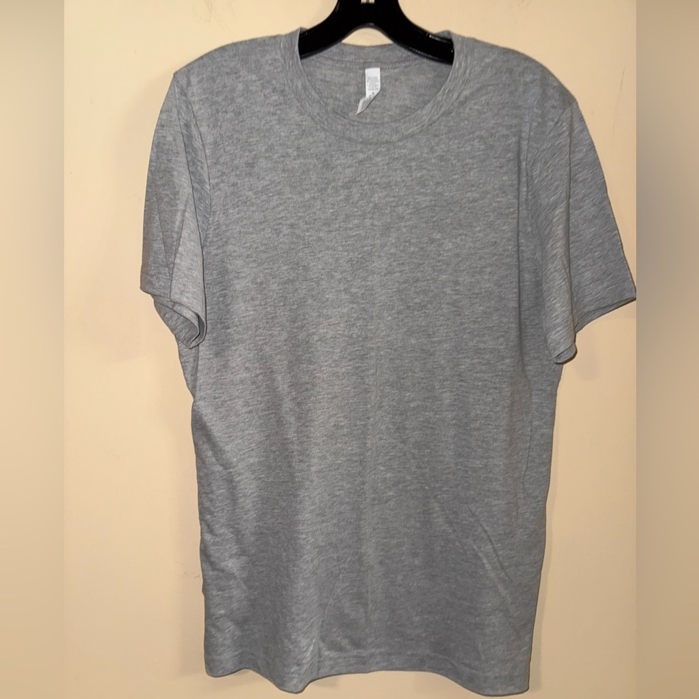 Classic Men's Crew Neck T-Shirt - Gray XL